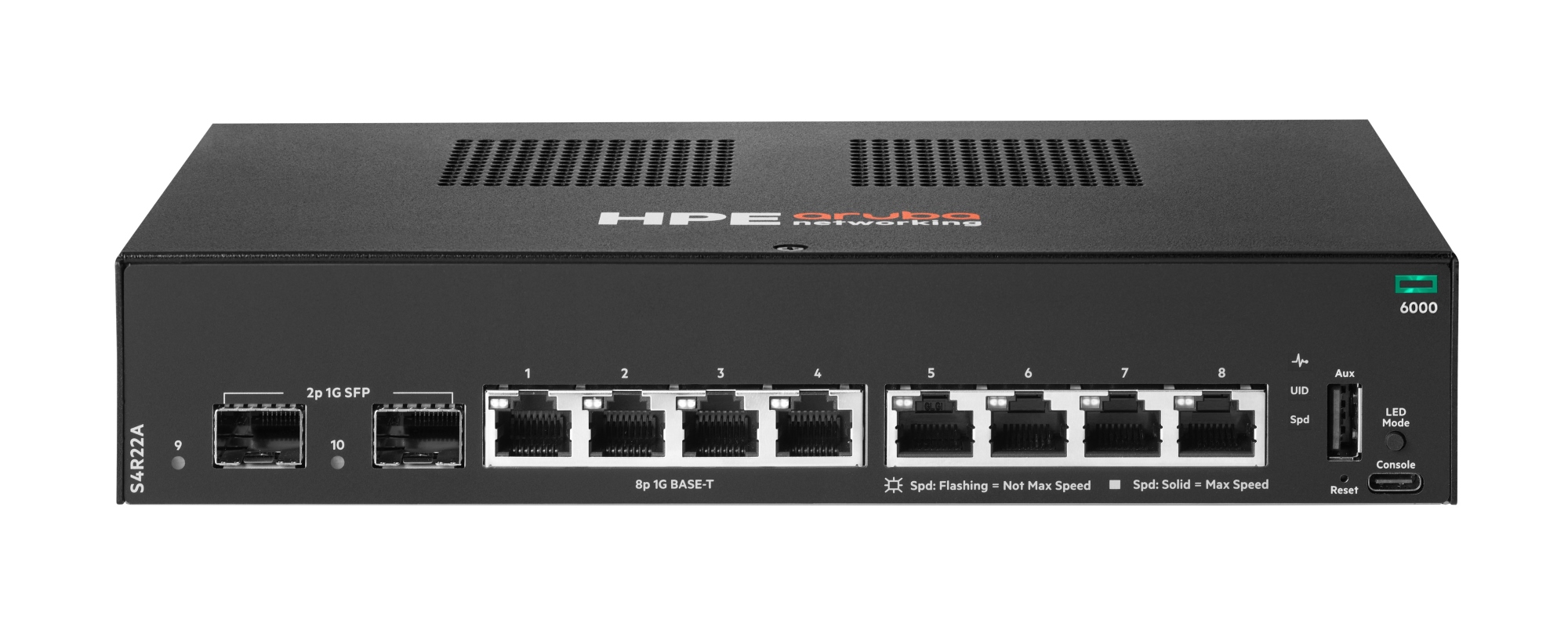 Aruba Networking CX 6000 8p 10M/100M/1G 2p SFP 1G Switch