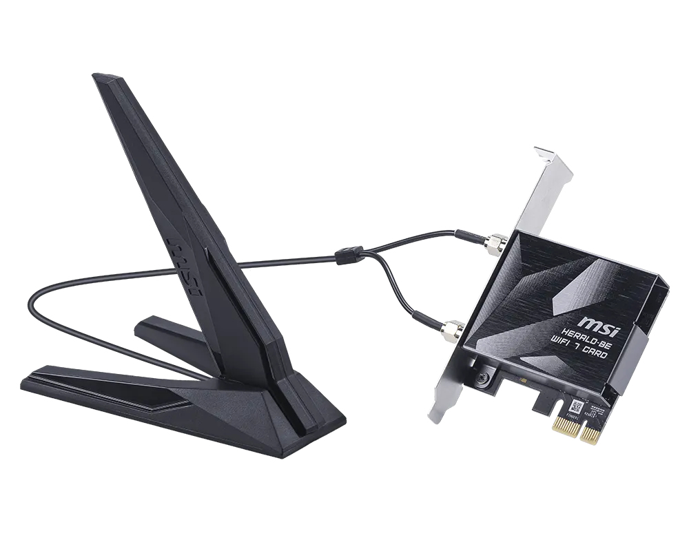 Herald BE9400 WiFi7 PCIe-Card Interno WLAN / Bluetooth 5764 Mbit/s