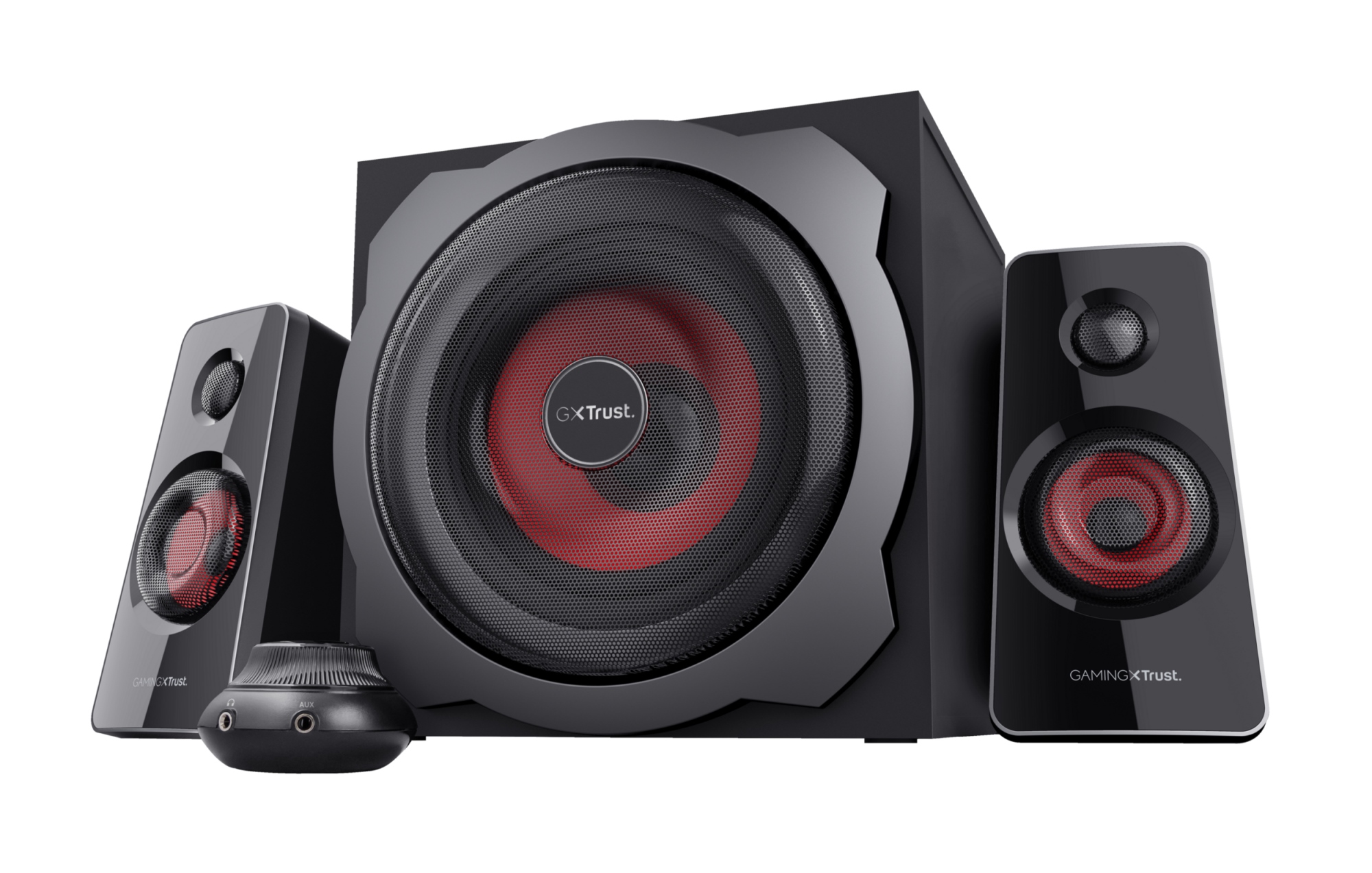 GXT 38 2.1 conjunto de altavoces 60 W Universal Negro 2.1 canales 15 W