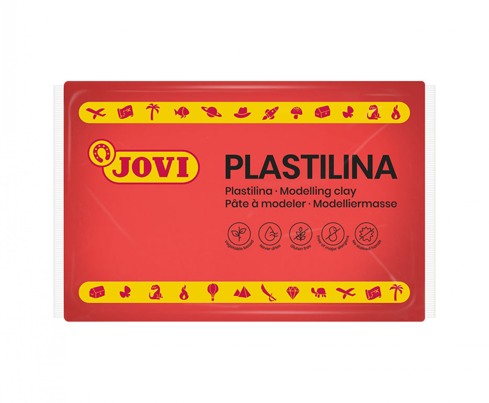 PLASTILINA Pasta de modelar 5,25 kg Rojo 1 pieza(s)