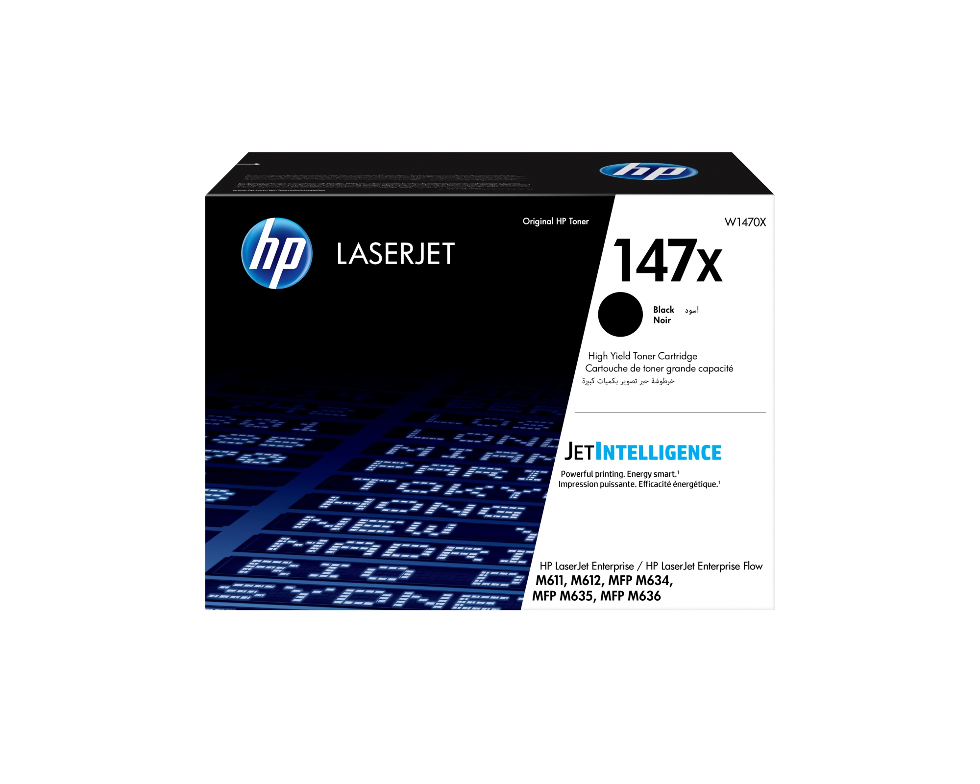 LaserJet Cartucho de tóner Original 147X negro de alta capacidad