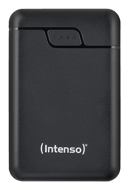 B10000  Power bank de 10.000 mAh, batería externa portátil, USB-C y 2× USB-A, indicador LED, probada en Alemania, negra