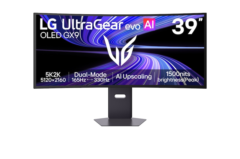 39GX950B-B pantalla para PC 99,1 cm (39") 5120 x 2160 Pixeles 5K Ultra HD OLED Negro