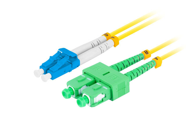 FO-LUSA-SD11-0020-YE Cable de fibra óptica e InfiniBand 2 m SC LC LC/SC Amarillo