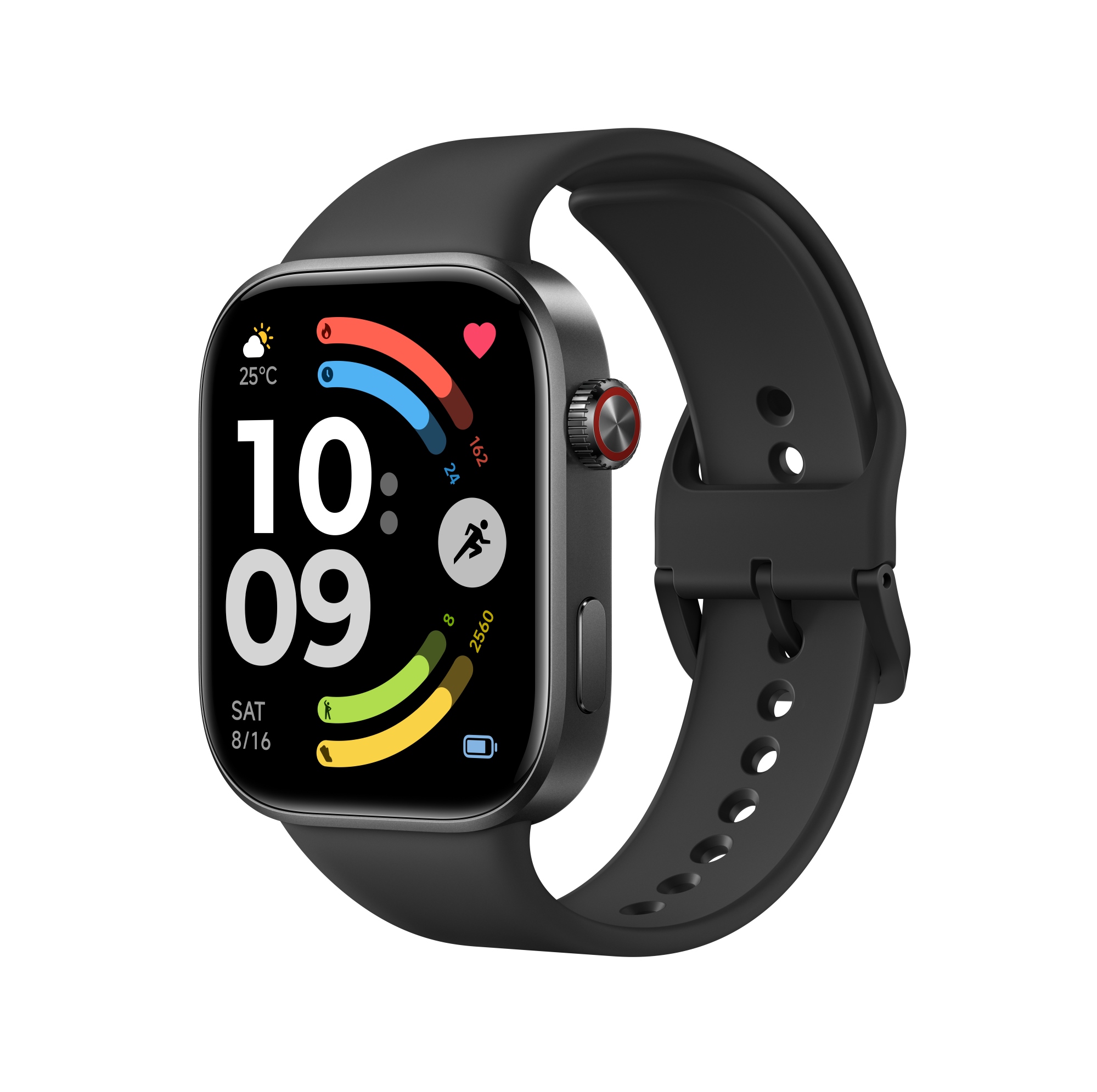 Watch 6 5,26 cm (2.07") AMOLED 46 mm Digital 432 x 514 Pixeles Pantalla táctil Negro
