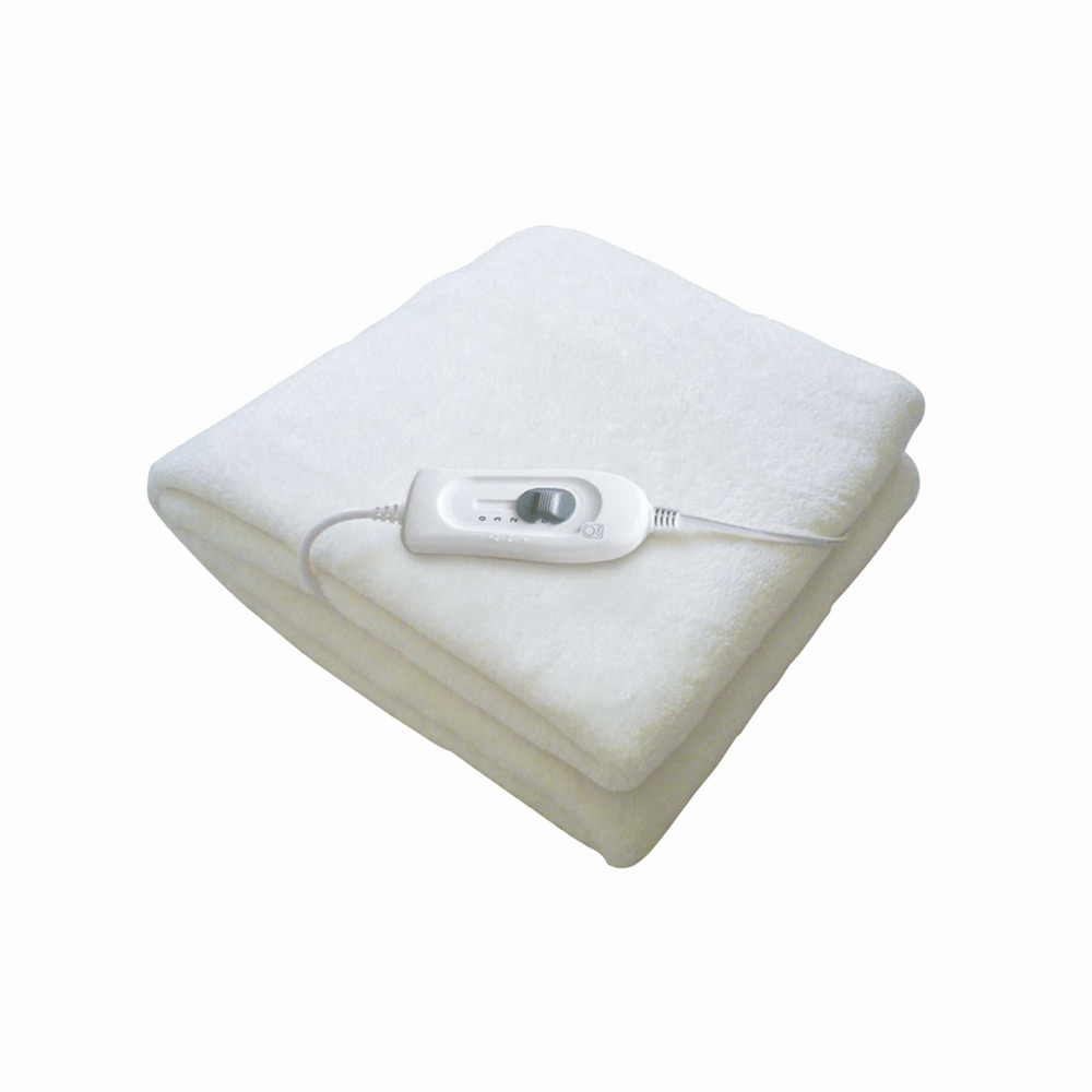 UB-070.005A manta eléctrica y almohadilla 60 W Blanco Poliéster, Lana