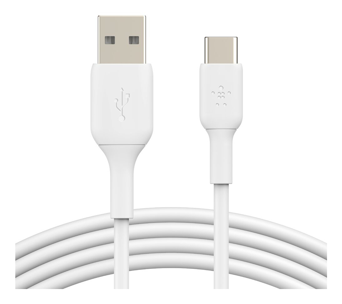 BoostCharge cable USB USB 2.0 1 m USB A USB C Blanco