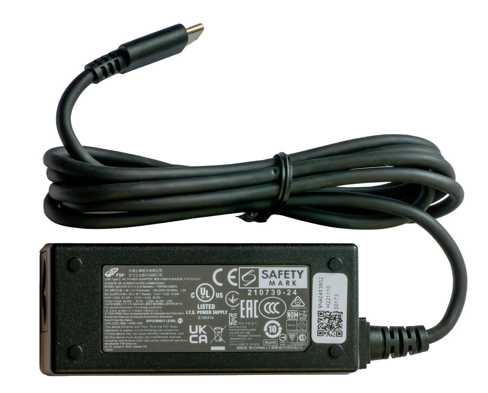 PWR-BGA15V45W-UC2-WW adaptador e inversor de corriente Interior 45 W Negro