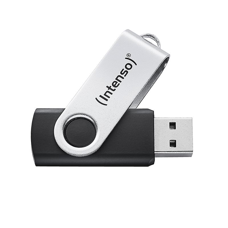 Memoria USB Office Line, 128 GB, USB-A, 3.2 Gen 1x1, negro-plata