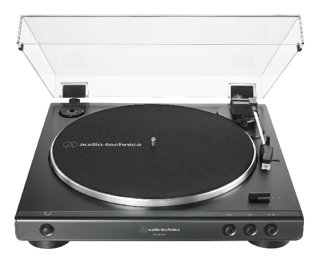 AT-LP60XUSB Tocadiscos de tracción por correa Gris, Metálico Totalmente automático