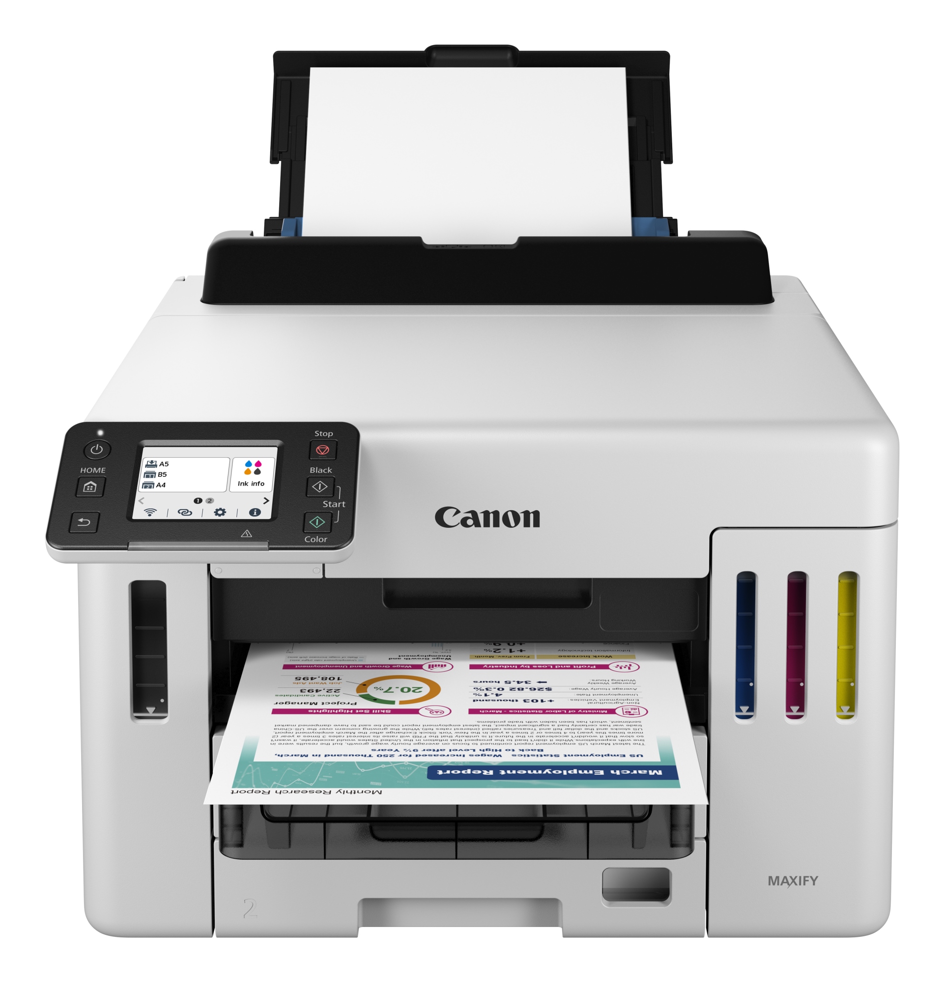 MAXIFY GX5550 impresora de inyección de tinta Color 600 x 1200 DPI A4 Wifi