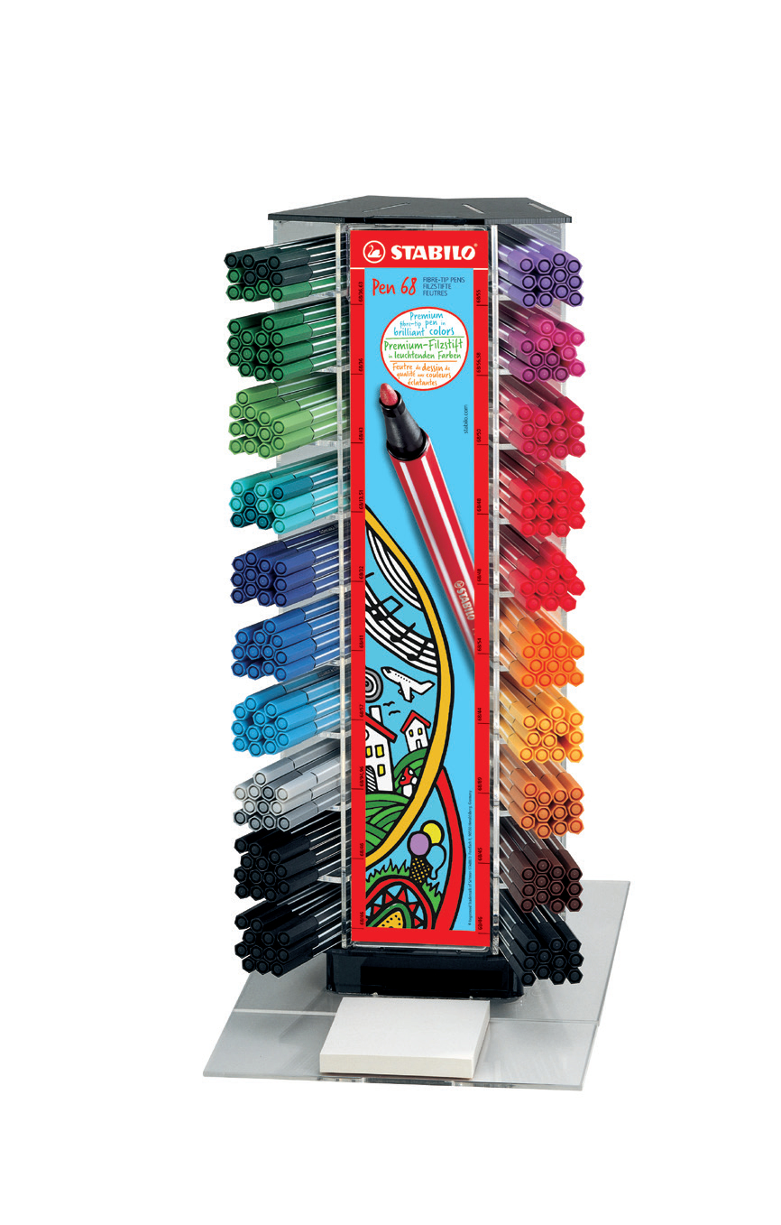 Pen 68 rotulador Medio Multicolor 240 pieza(s)