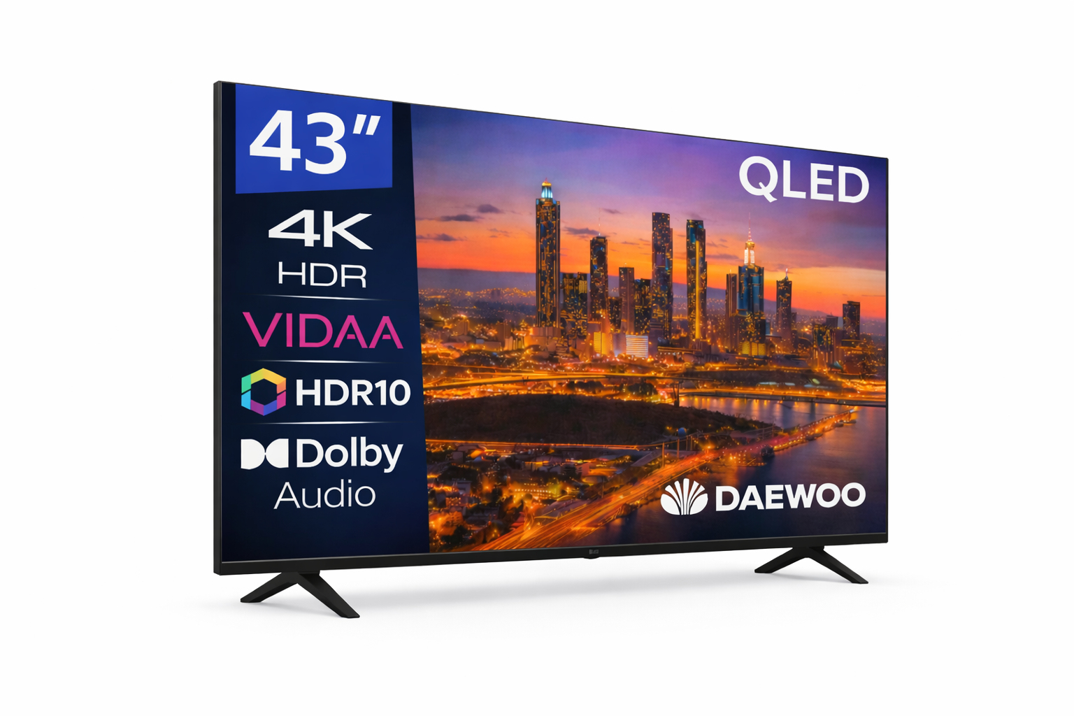 43VB56QV Televisor 109,2 cm (43") 4K Ultra HD Smart TV Wifi Negro