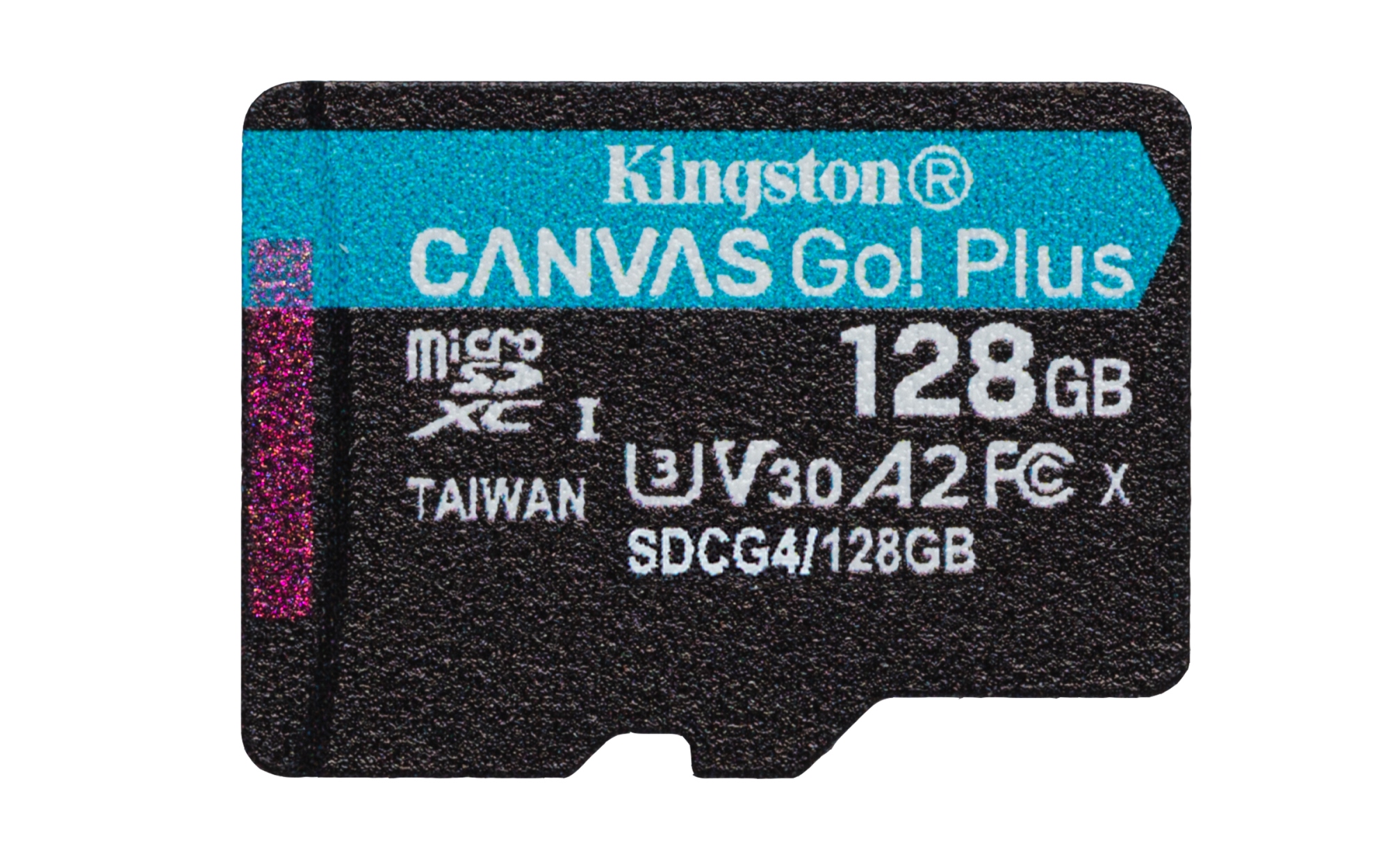 128GB microSDXC Canvas Go Plus Gen4 200R A2 U3 Paquete individual sin ADP