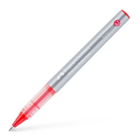 348126 bolígrafo de punta redonda Bolígrafo retráctil con clip Rojo 1 pieza(s)