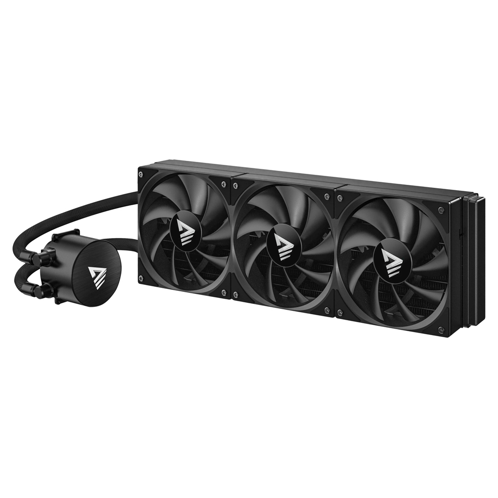 NOX 360 mm Procesador Kit de refrigeración líquida 12 cm Negro 1 pieza(s)