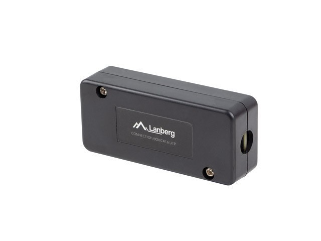 PLC-6UL1-B caja de conexiones de red Cat6 Negro