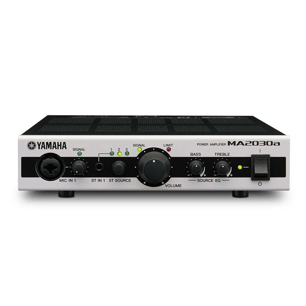 MA2030A amplificador de audio 2.0 canales Sistema de megafonía Negro