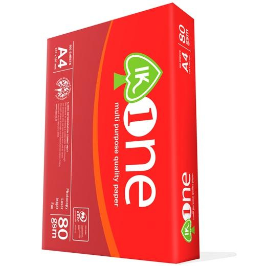 Caja de 5 paquetes de papel A4 80g