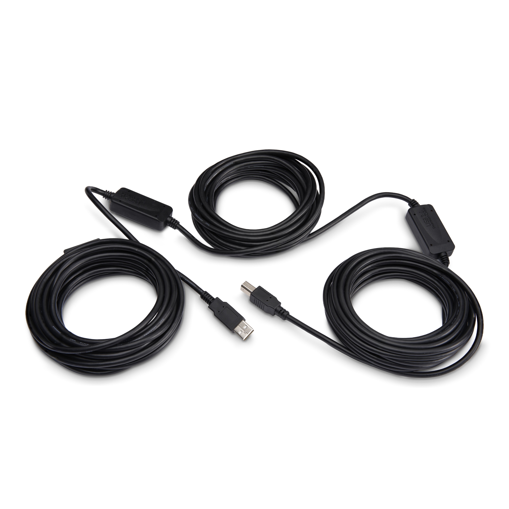 Cable 15 Metros 15m USB B Macho a USB A Macho Activo Amplificado USB 2.0 - Impresora