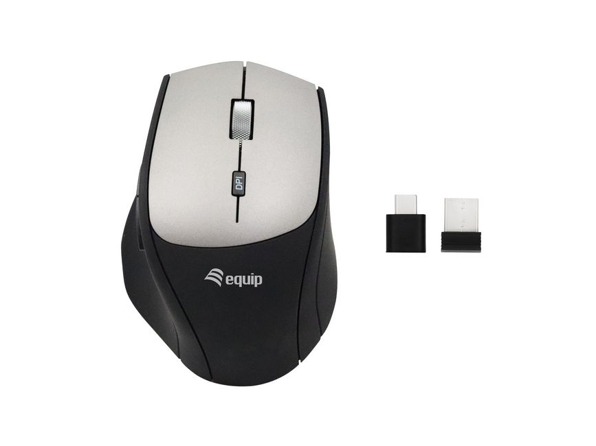 245115 ratón Oficina mano derecha RF inalámbrico Óptico 2400 DPI