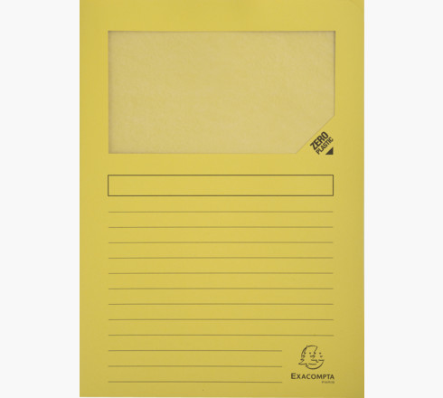50109E carpeta Caja de cartón Amarillo A4