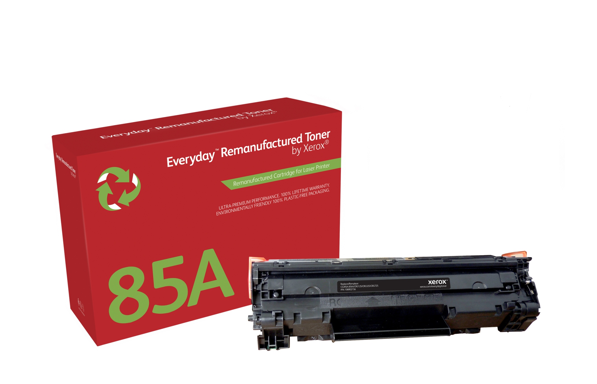 Remanufacturado Everyday Tóner Everyday Mono remanufacturado de Xerox es compatible con HP 85A (CE285A), Capacidad estándar
