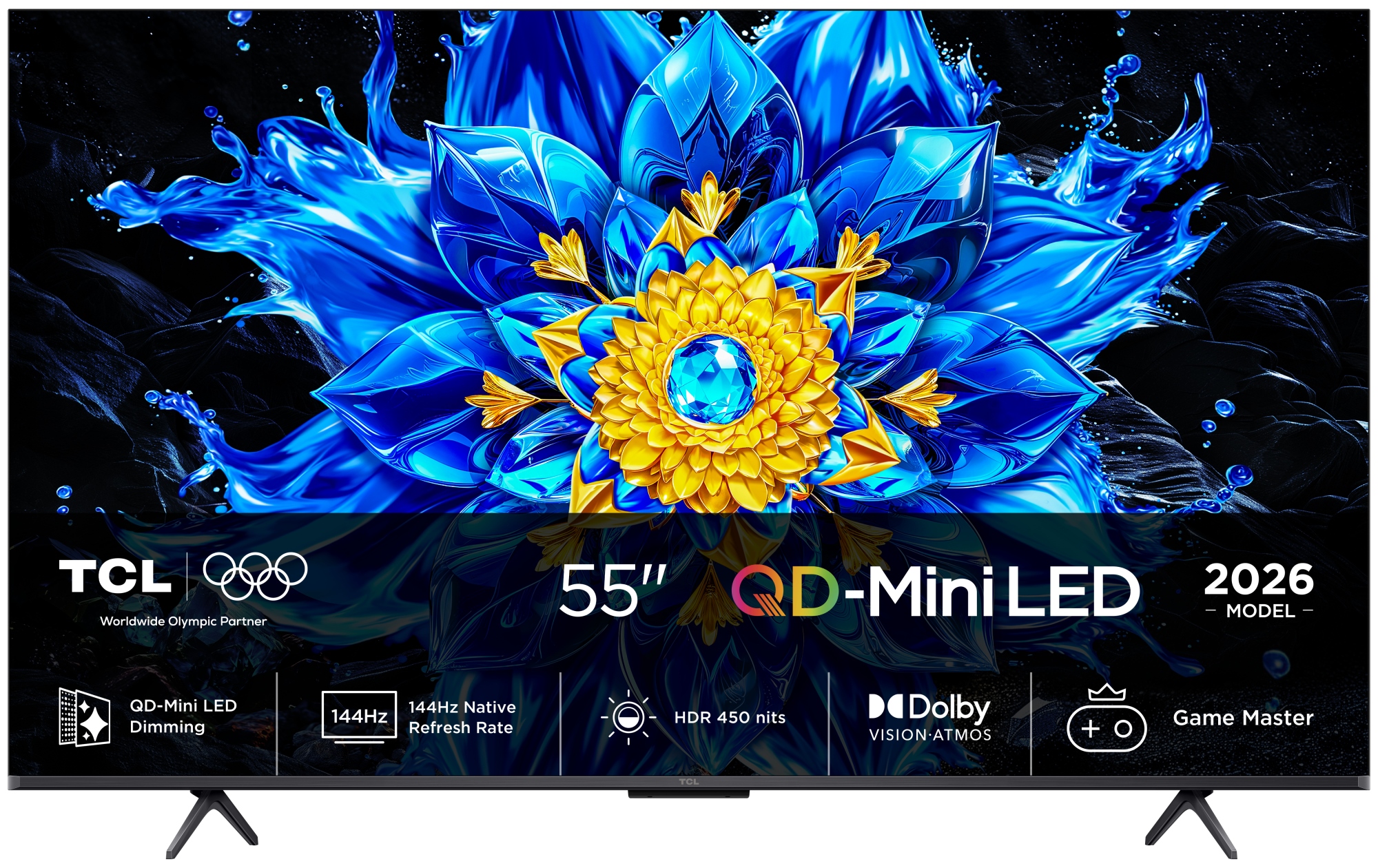 P8L 55P8L Televisor 139,7 cm (55") 4K Ultra HD Smart TV Wifi Negro 450 cd / m²