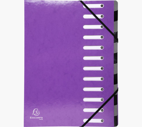 53926E carpeta Caja de cartón Violeta A4