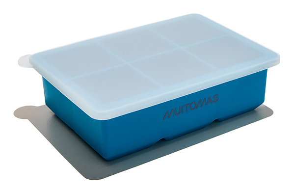 ICECUBESILBL bandeja cubito de hielo 6 pieza(s) Molde