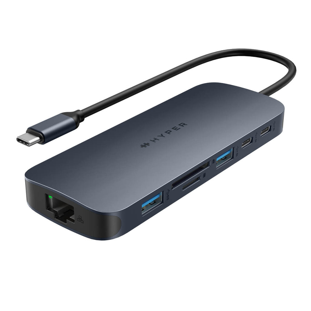 HD4006GL base para portátil y replicador de puertos USB 3.2 Gen 2 (3.1 Gen 2) Type-C Negro