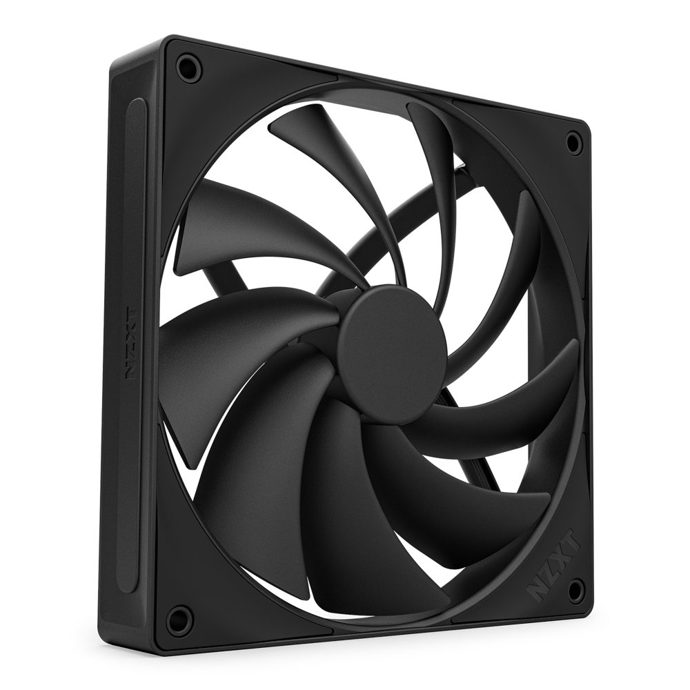 F140Q Carcasa del ordenador Ventilador 14 cm Negro 1 pieza(s)