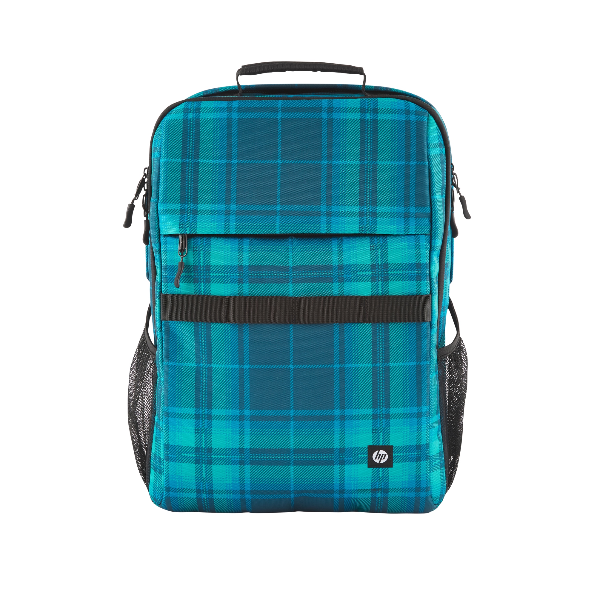 Mochila Campus XL con patrón de cuadros de tartán