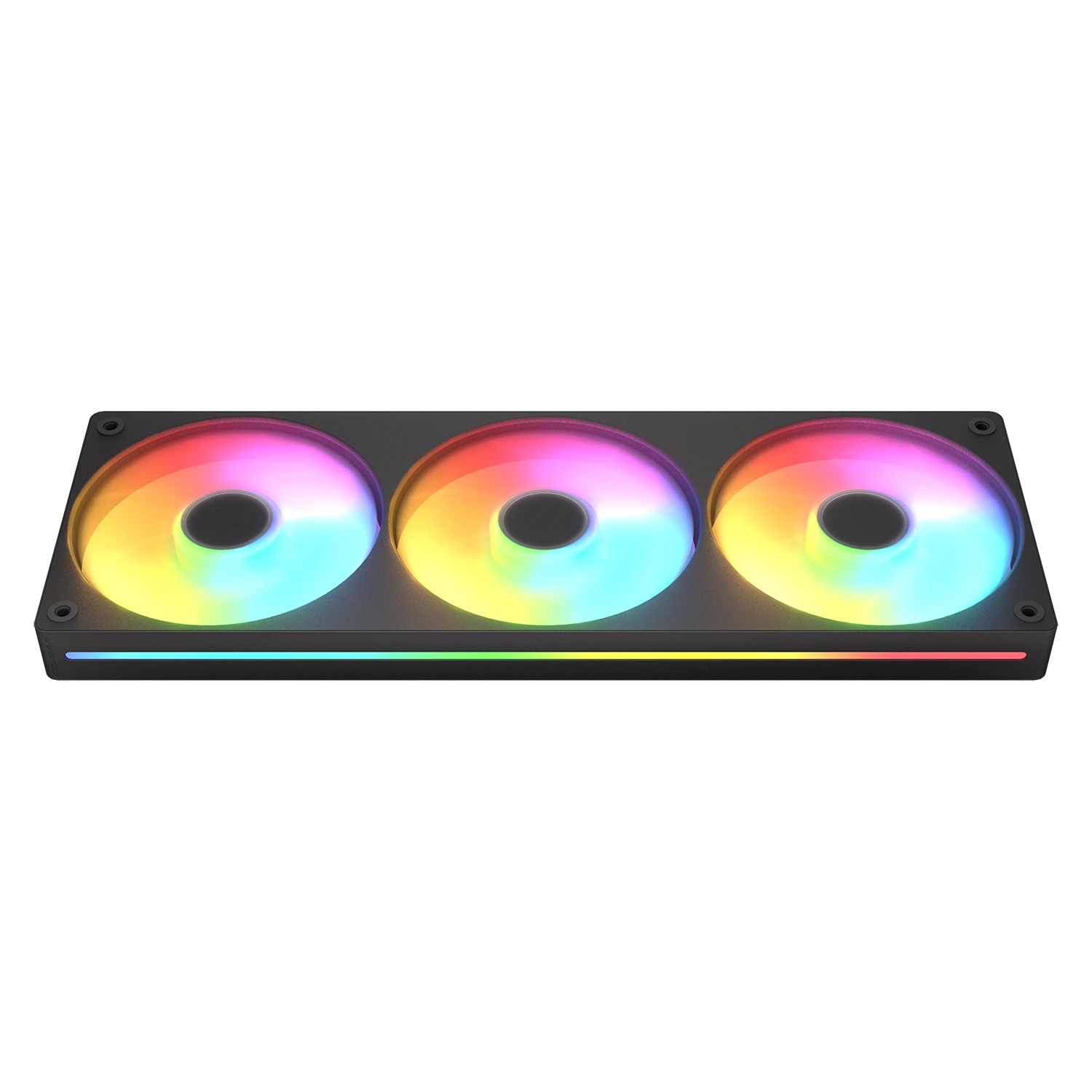 CF-UN360FB-RGB Carcasa del ordenador Ventilador 12 cm Negro