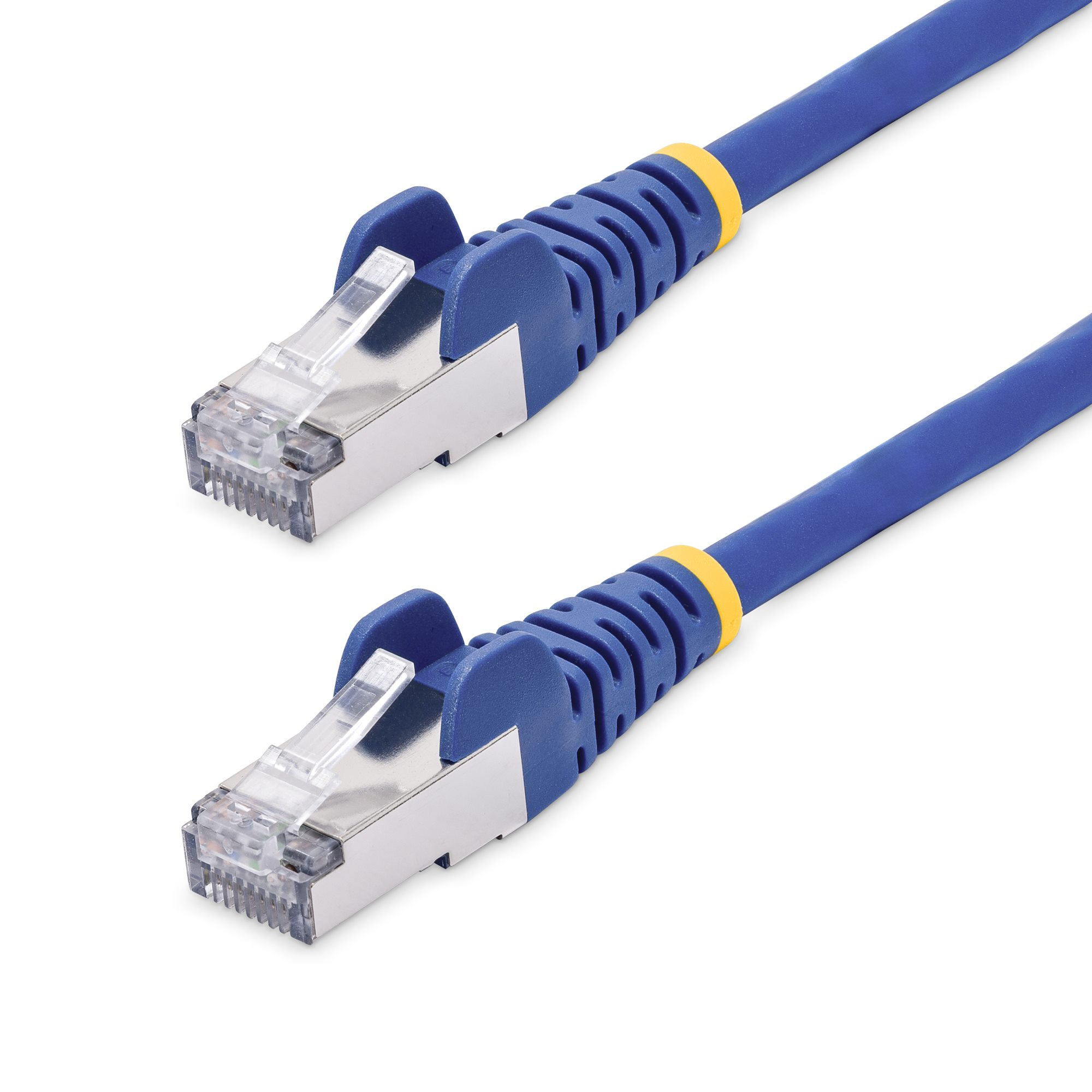 Cable de Red Ethernet CAT8 Azul de 3m - Snagless - sin Pestillo - 25G/40G - 2000MHz - PoE++ de 100W - 26AWG - S/FTP - Alivios de Tensión - Alambre de Cobre Puro - LSZH - Probado con Fluke