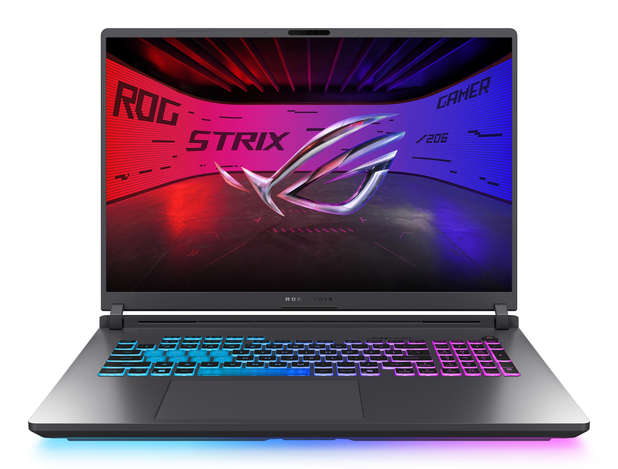 ROG Strix G18 G815JMR-S8051 - Ordenador Portátil Gaming de 18" WUXGA 144Hz (Intel Core i7-14650HX, 32GB RAM, 1TB SSD, NVIDIA RTX 5060 8GB, Sin Sistema Operativo) Gris Eclipse - Teclado QWERTY español