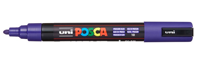 POSCA PC-5M Azul prusiano