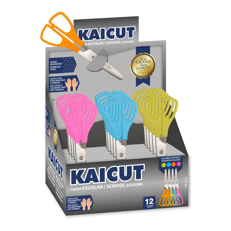 PT0014 tijera de escritorio y manualidades Tijeras de manualidades, Universal Corte recto Multicolor