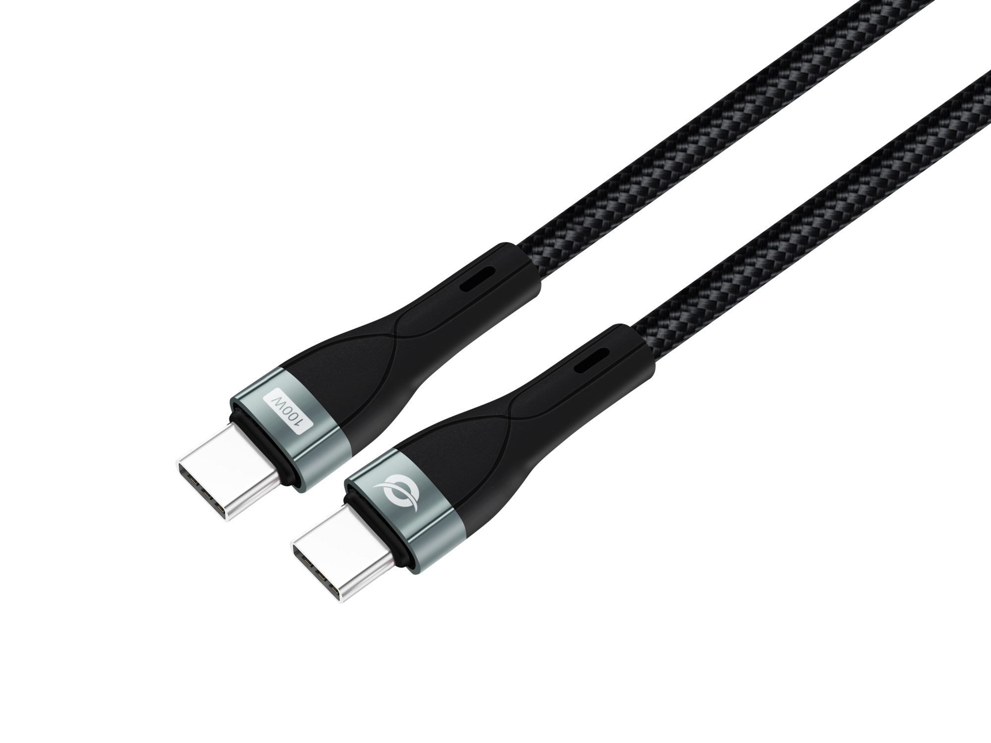 ETTA01B12 cable USB USB 2.0 1,2 m USB C Negro