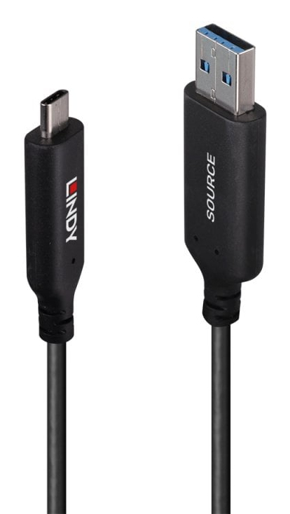 43395 cable USB USB 3.2 Gen 1 (3.1 Gen 1) 10 m USB A USB C Negro