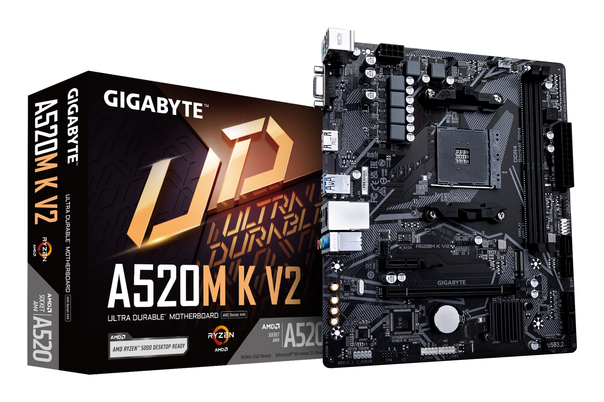 Placa base A520M K V2