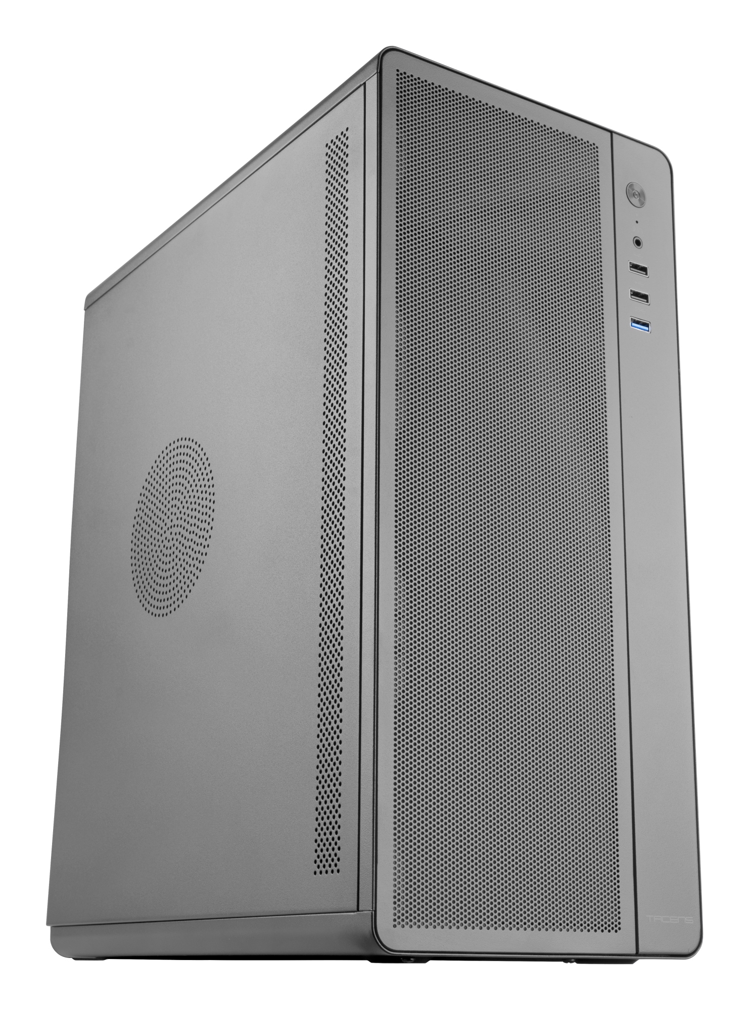 2AERO carcasa de ordenador Midi Tower Negro