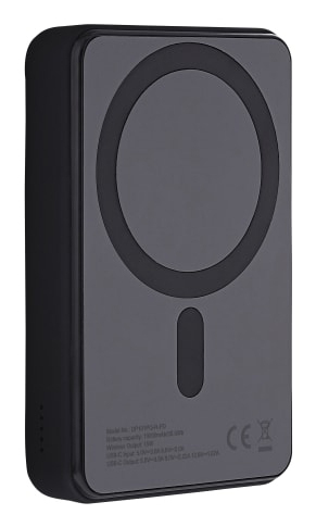 PBUMAG10 batería externa 10000 mAh Cargador inalámbrico Gris