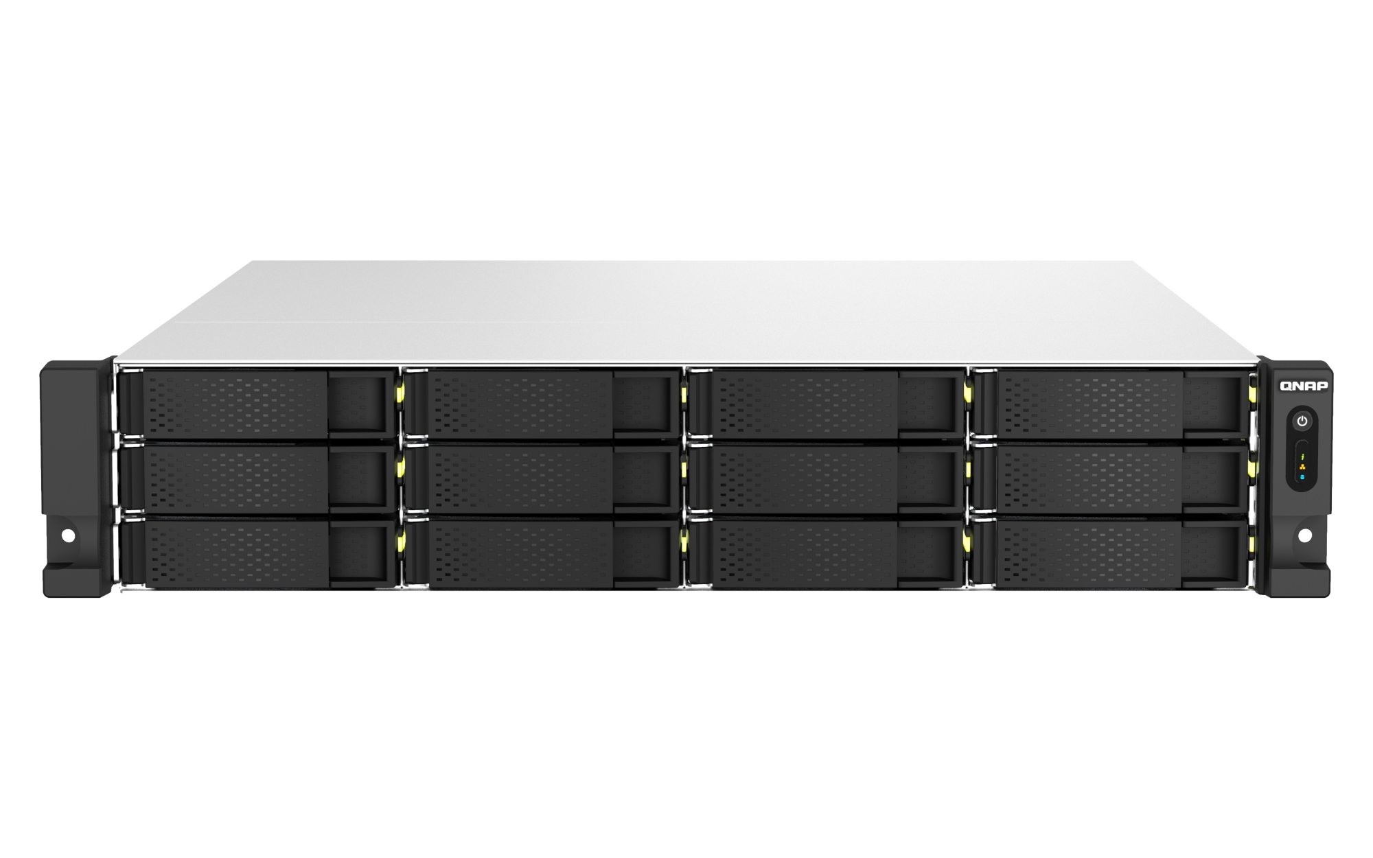 TS-H1887XU-RP NAS Bastidor (2U) Intel Xeon E E-2336 32 GB DDR4 0 TB QuTS hero Negro, Blanco