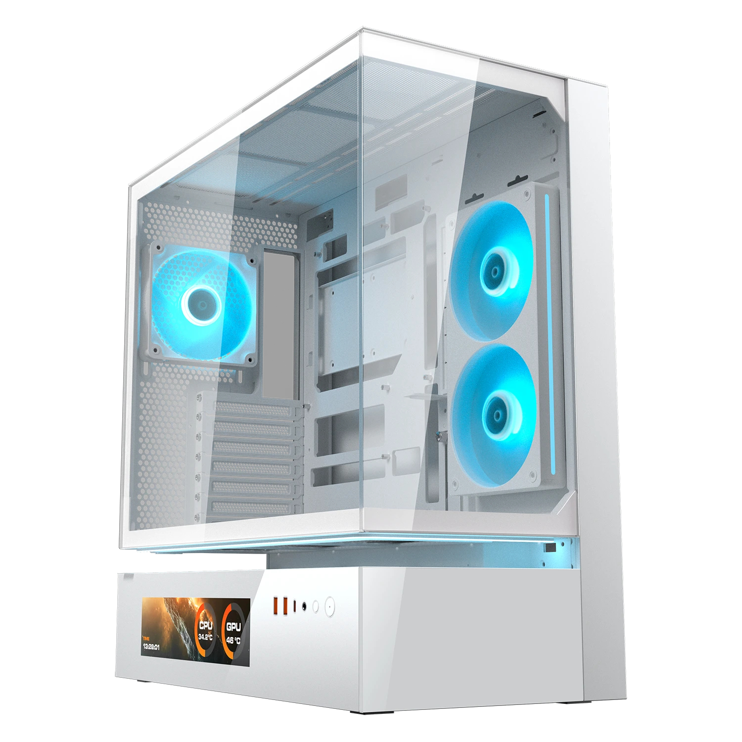 CGR-2DA4W-V Midi Tower Blanco