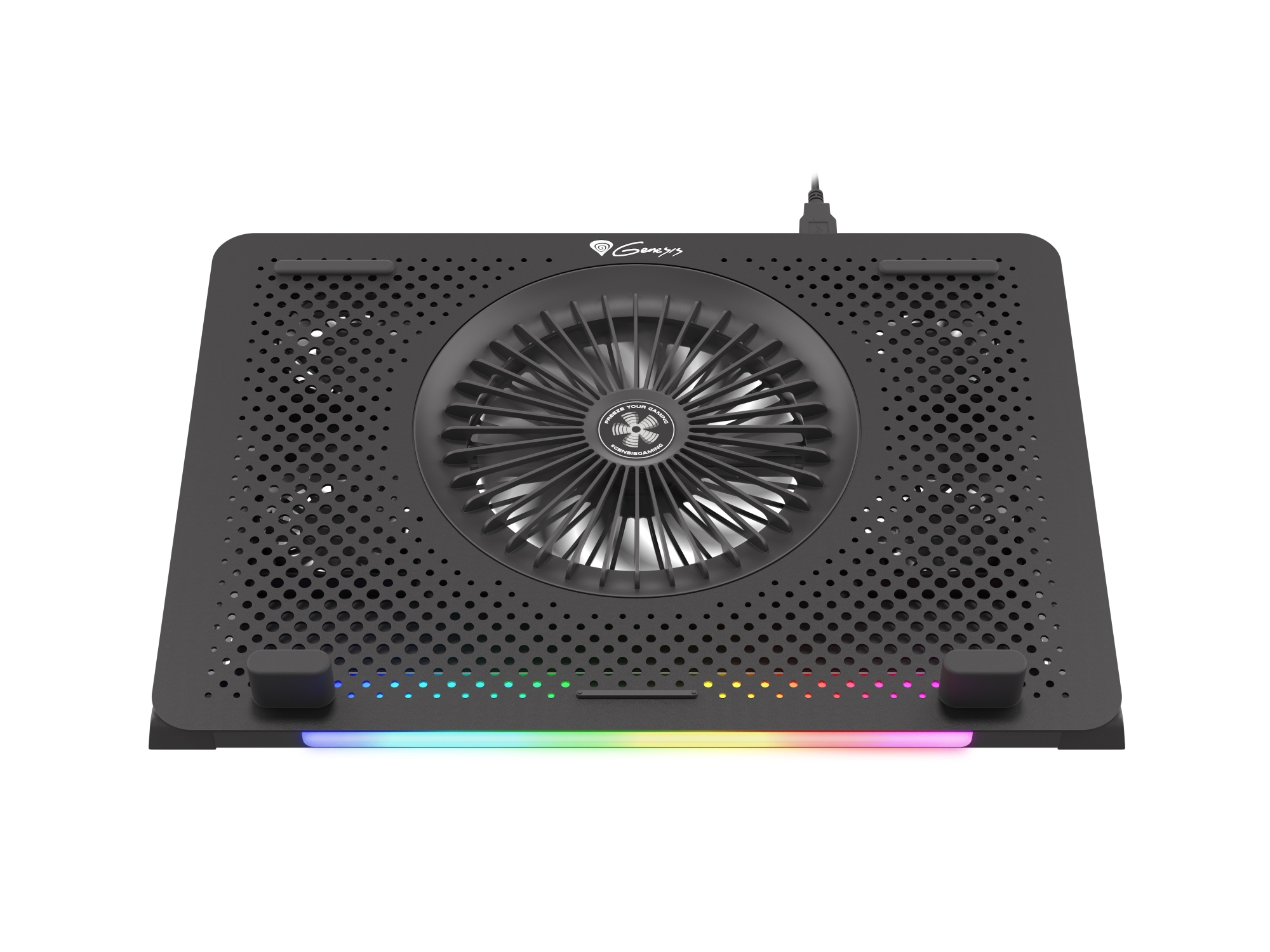 Oxid 450 almohadilla fría 39,6 cm (15.6") 2400 RPM Negro