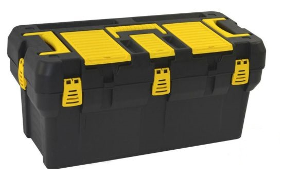 CP14901265 NE pieza pequeña y caja de herramientas Polipropileno Negro, Amarillo