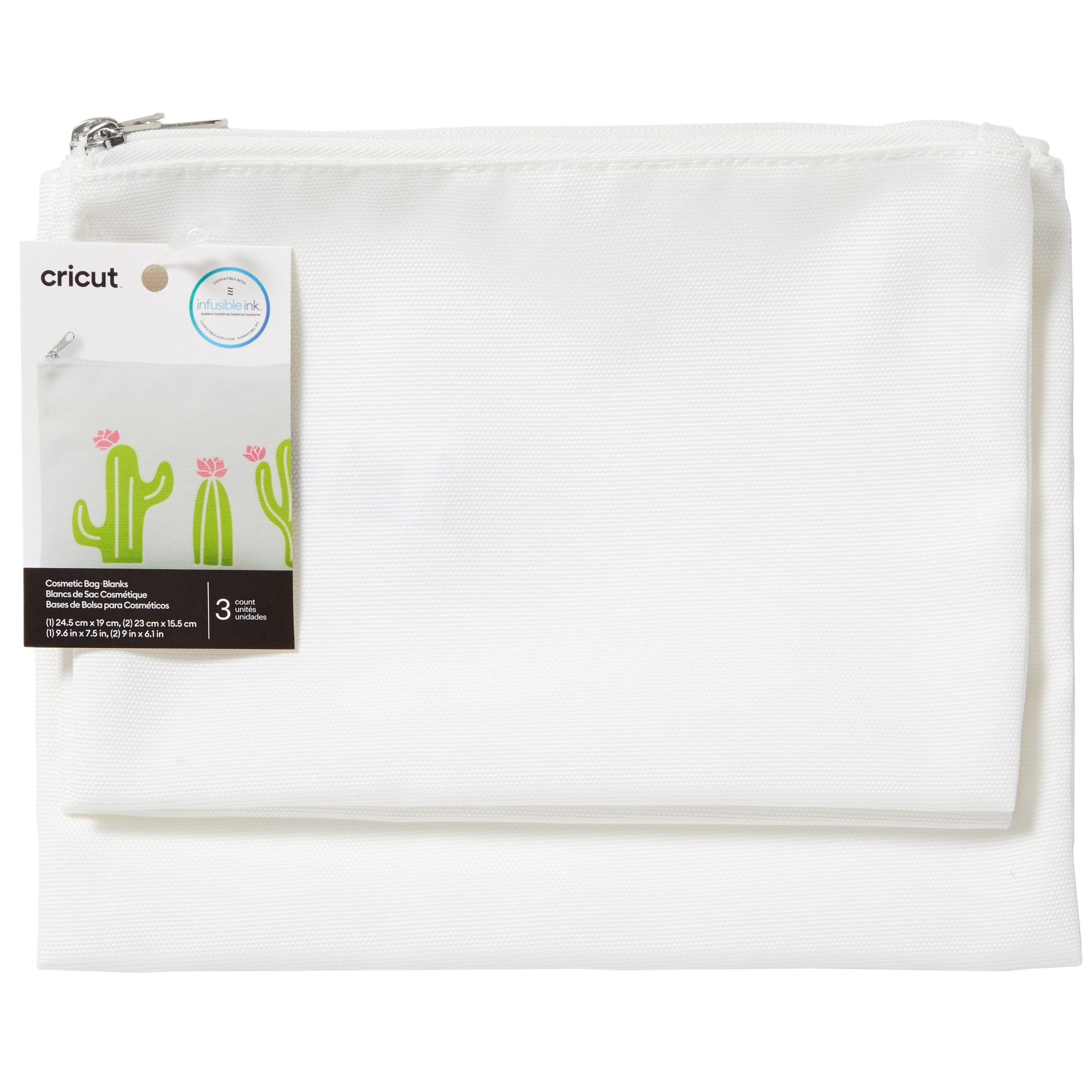 Cosmetic Bag Blanks textil imprimible