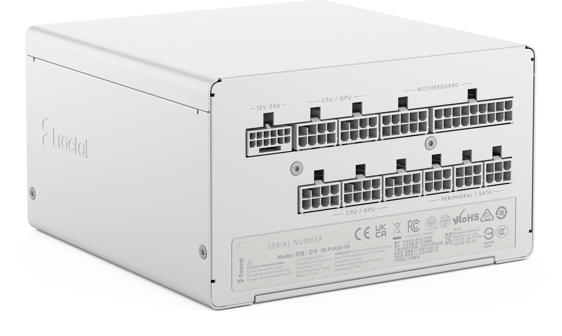 Ion 3 Gold 1000W unidad de fuente de alimentación 24-pin ATX ATX Blanco