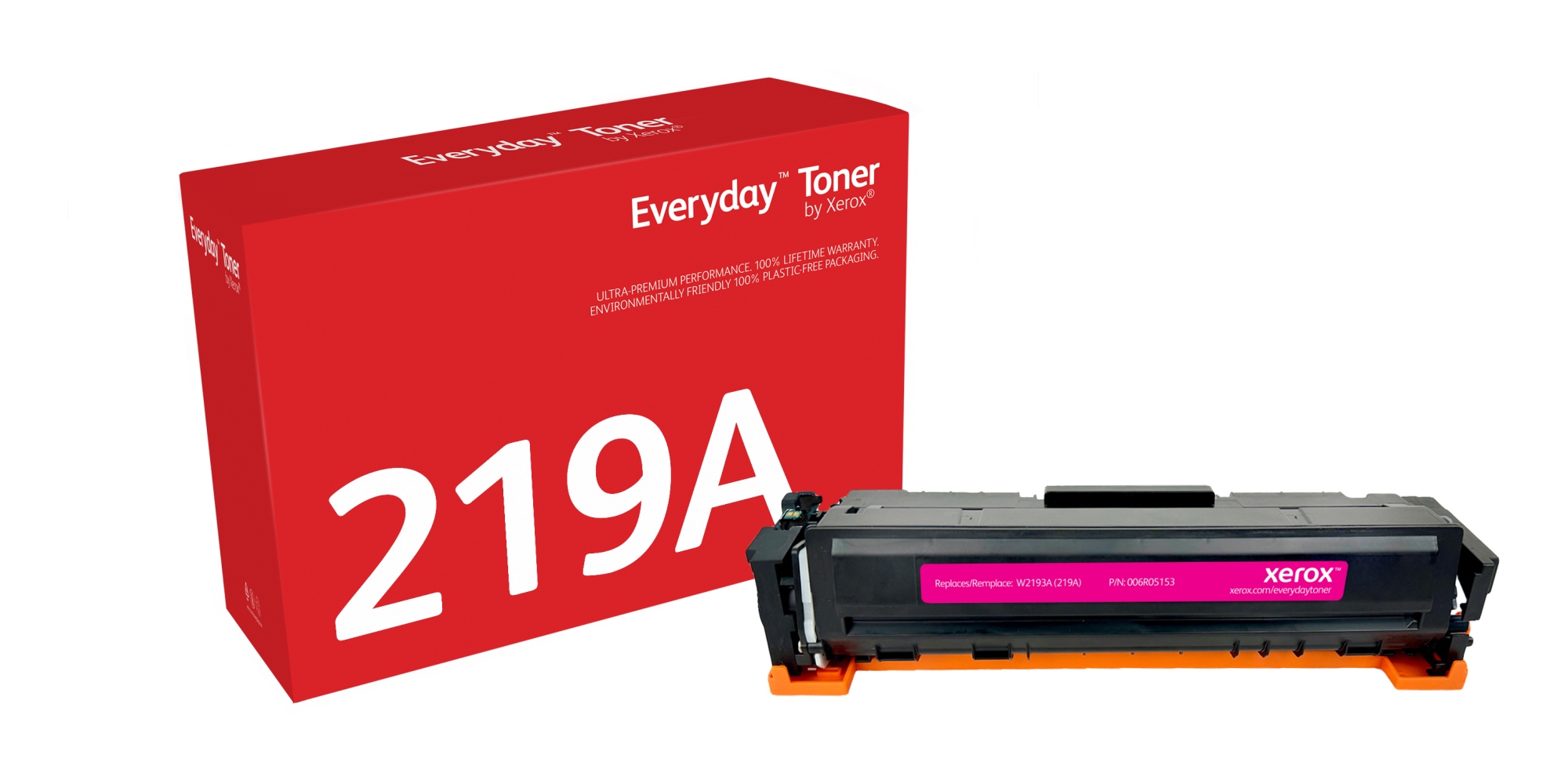Everyday Toner Everyday Magenta di Xerox compatibile con HP 219A (W2193A), Capacidad estándar